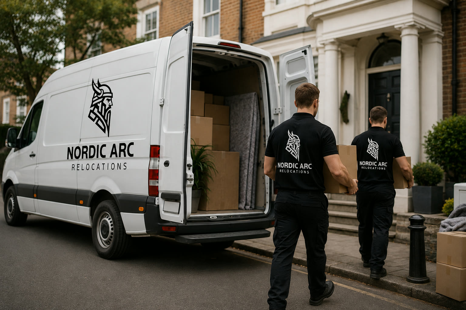 NordicArc crew at a Manchester home